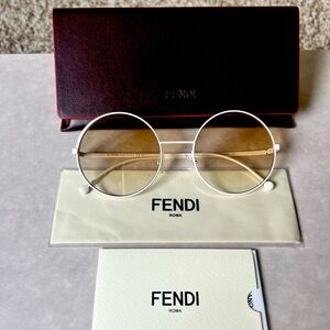 New Fendi Logo Lens Sunglasses